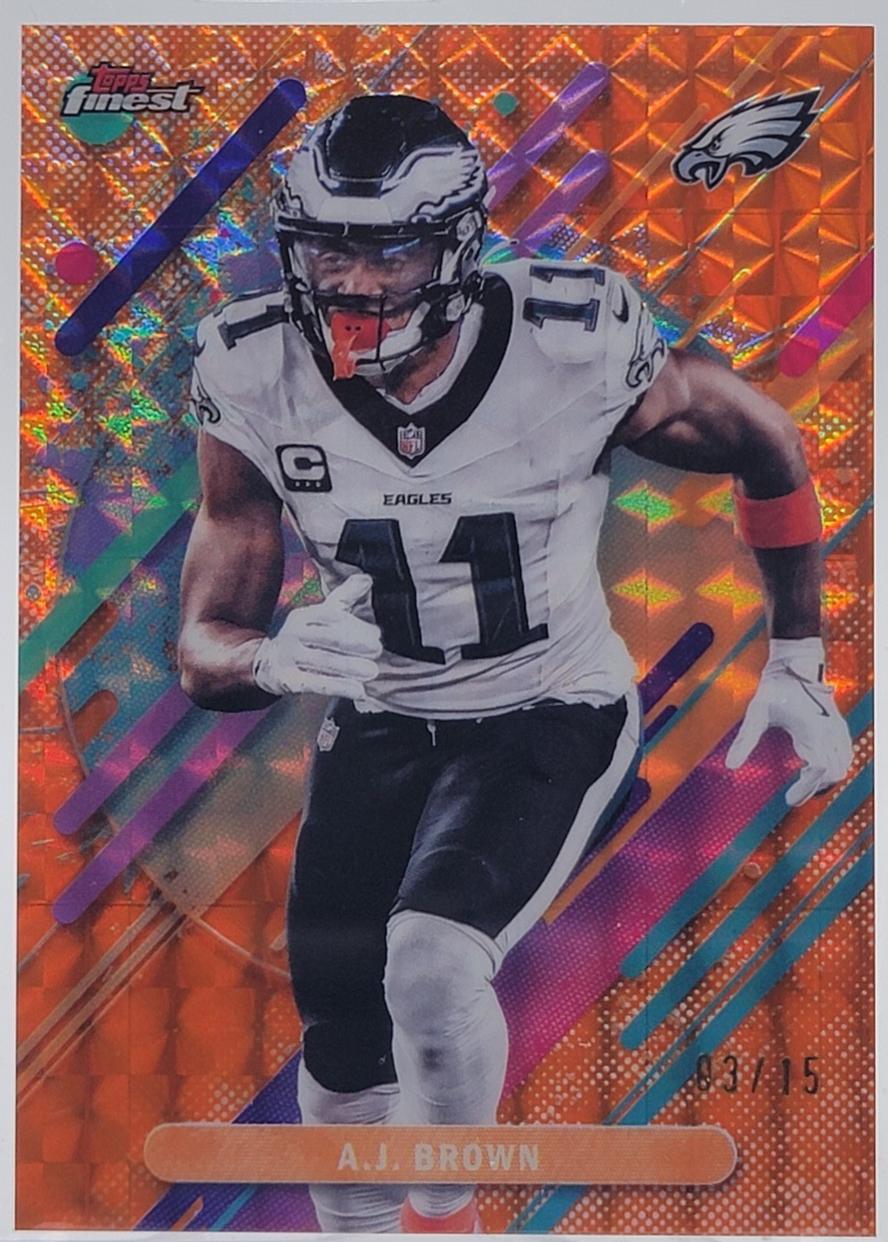 A.J. Brown [Orange Geometric] #265
