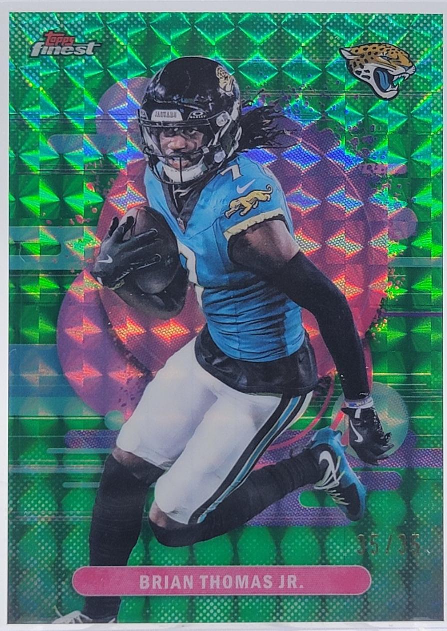 Brian Thomas Jr. [Green Geometric] #167