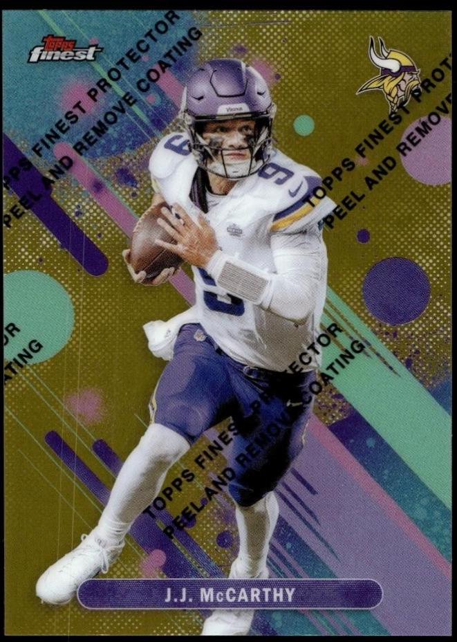 J.J. McCarthy [Gold Refractor] #61