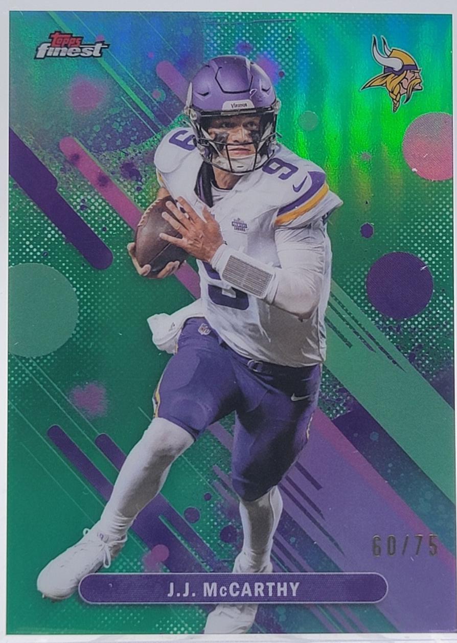 J.J. McCarthy [Green Refractor] #61