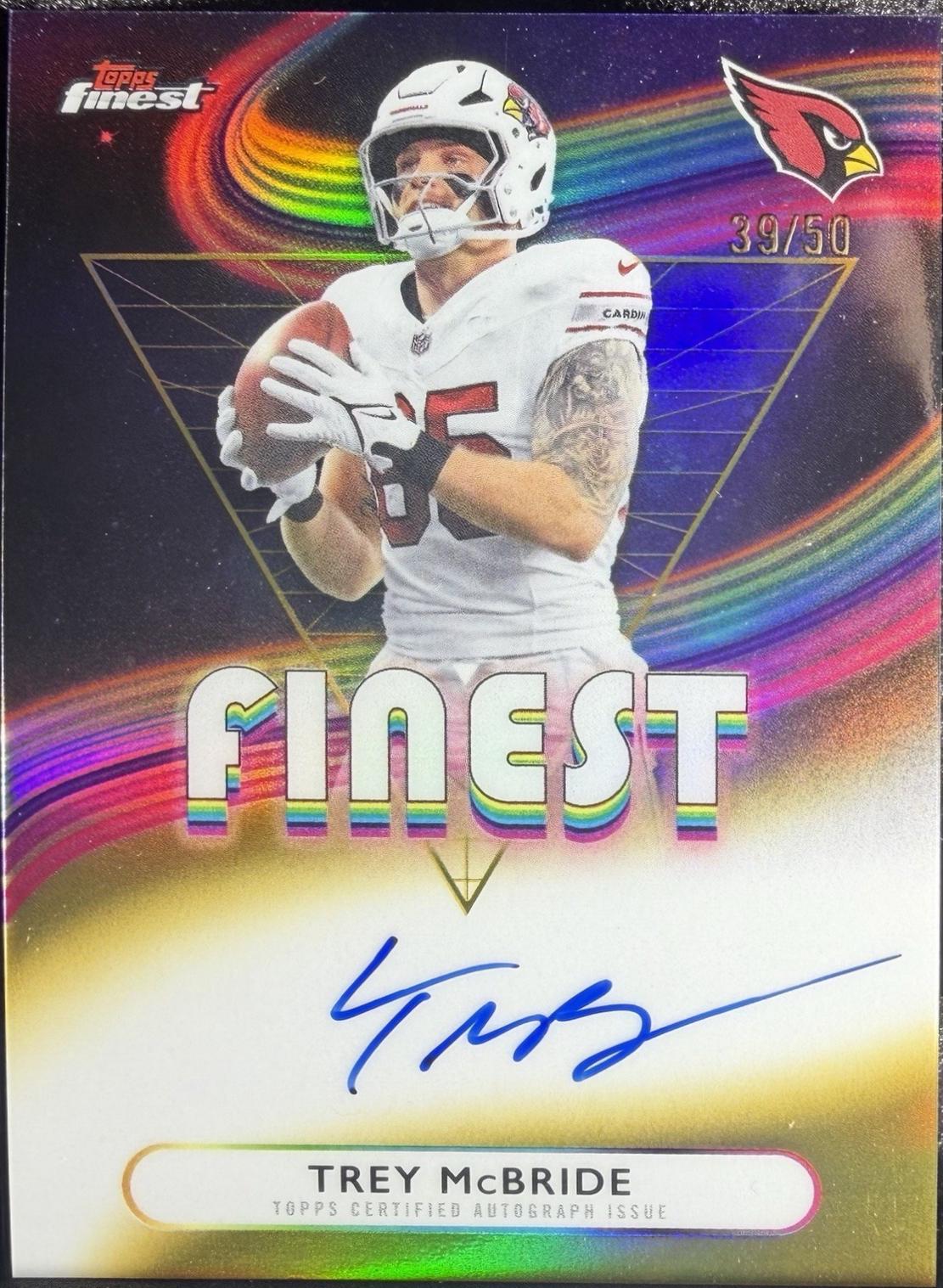 Trey McBride [Gold Geometric] #FA-TMC