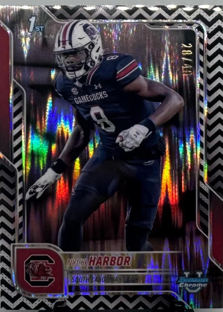 Nyck Harbor [Black White Stealth Refractor] #82