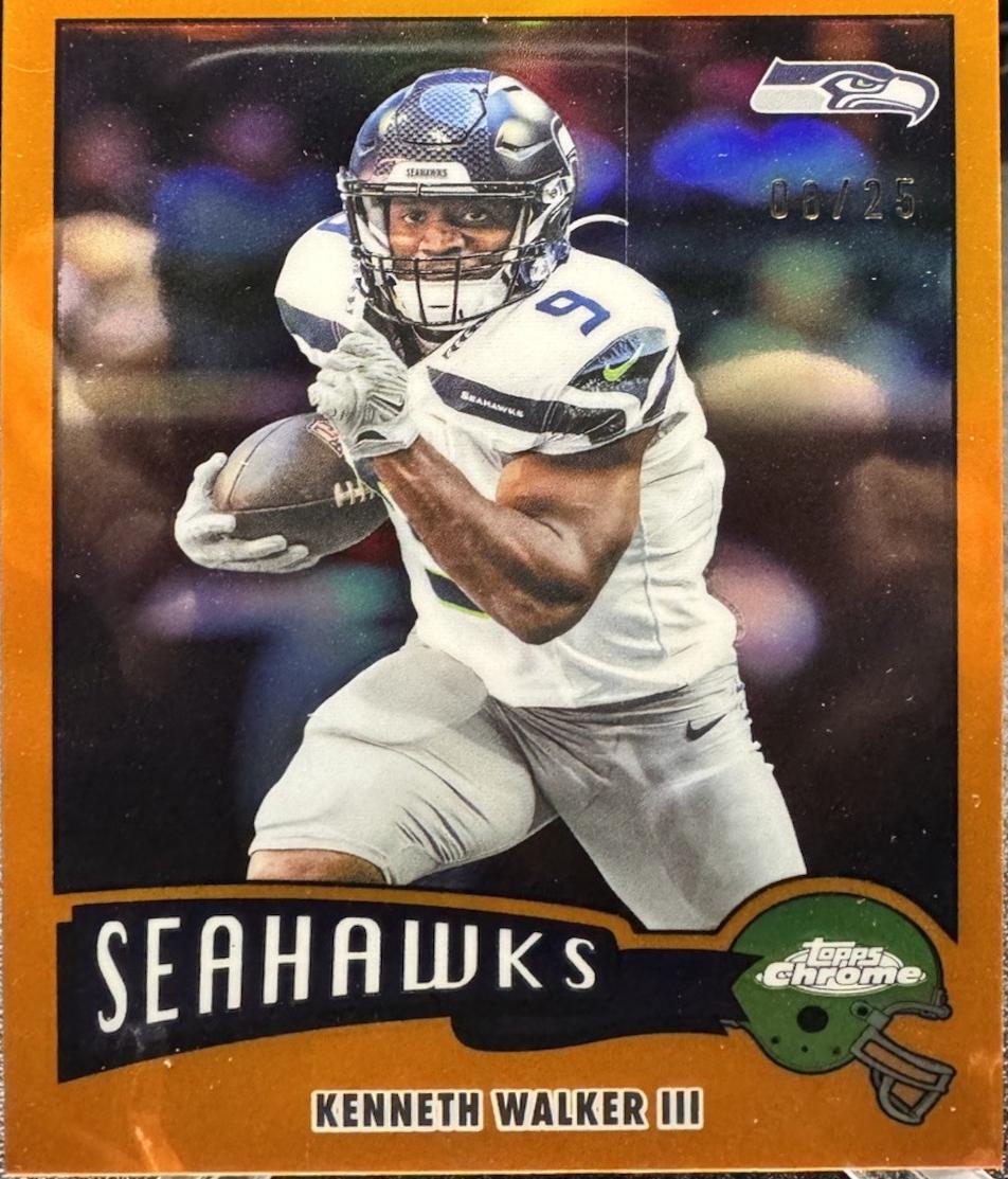 Kenneth Walker III [Orange Refractor] #1975-30