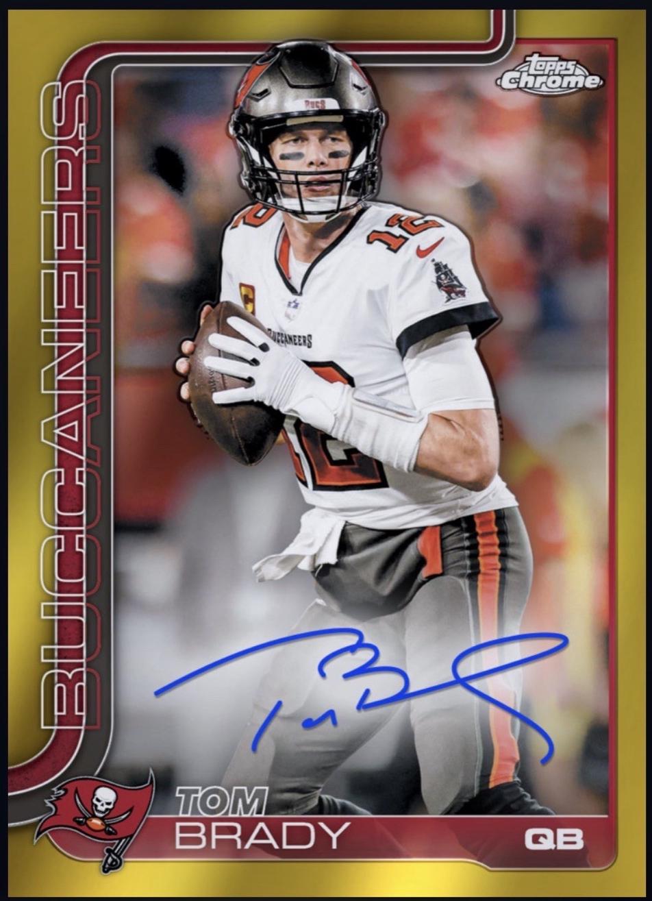 Tom Brady [Gold Refractor] #CLA-TB