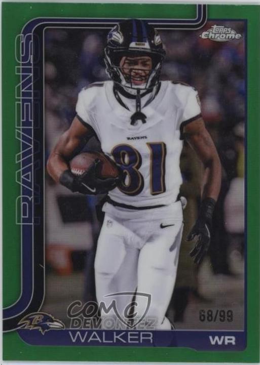 Devontez Walker [Green Refractor] #26
