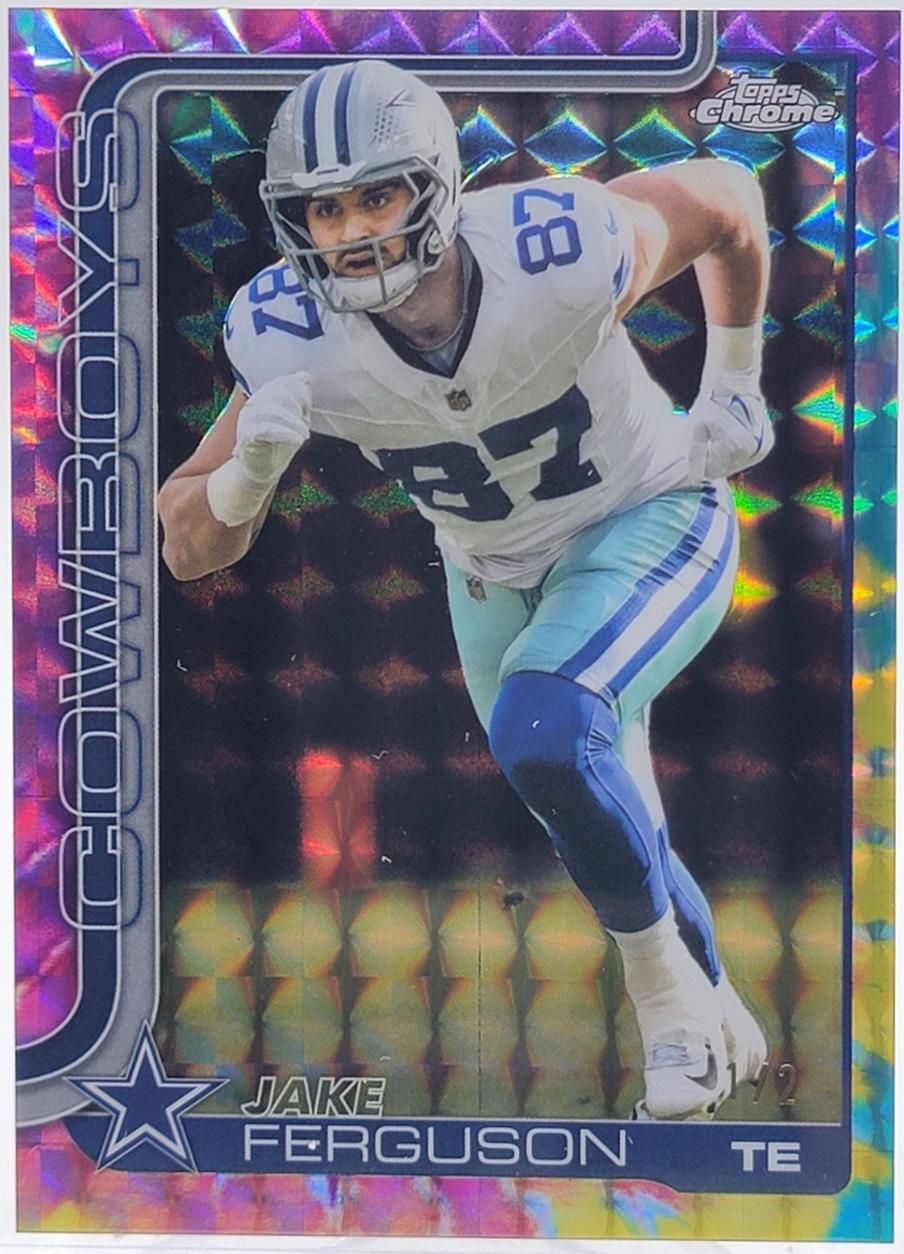 Jake Ferguson [Tie Dye Geometric Refractor] #75