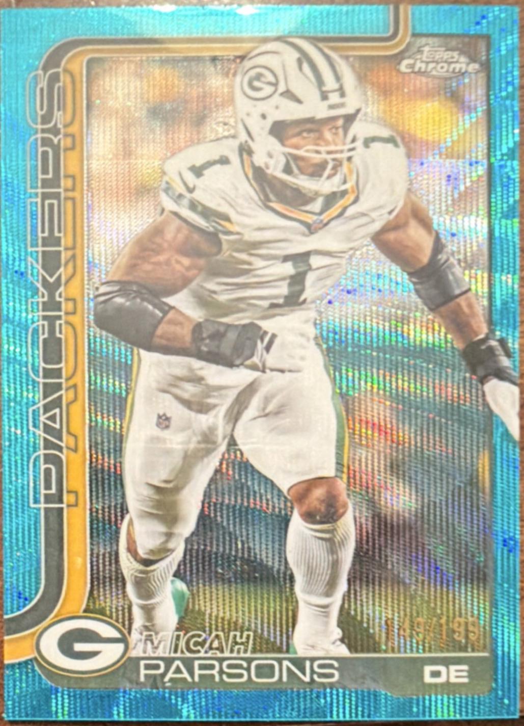 Micah Parsons [Leather Blue] #77