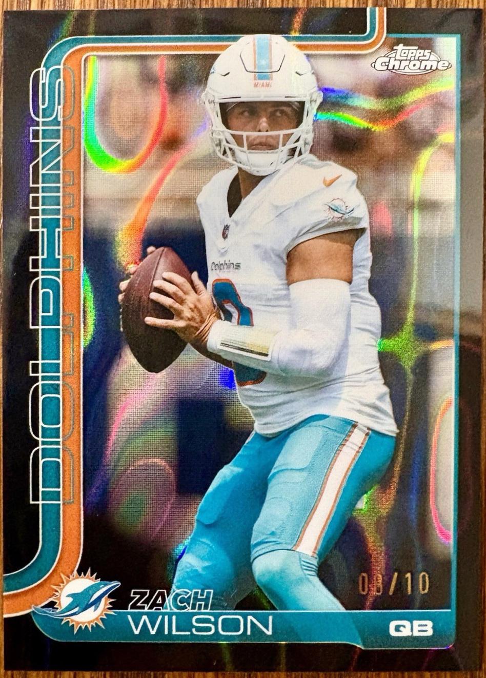 Zach Wilson [Black Refractor] #189