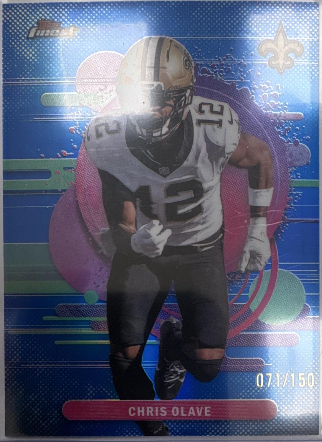 Chris Olave [Blue Refractor] #174