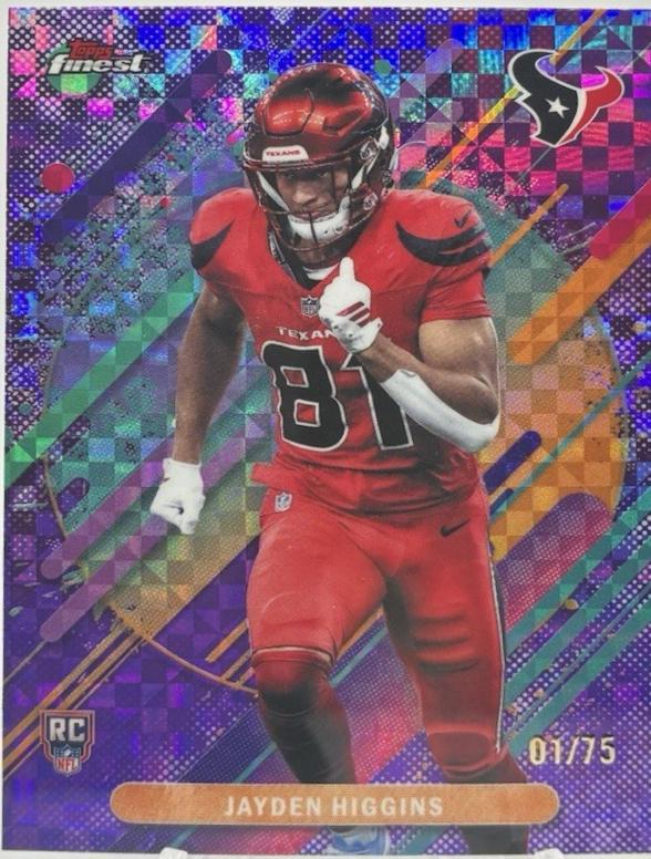 Jayden Higgins [Purple X-Fractor] #218