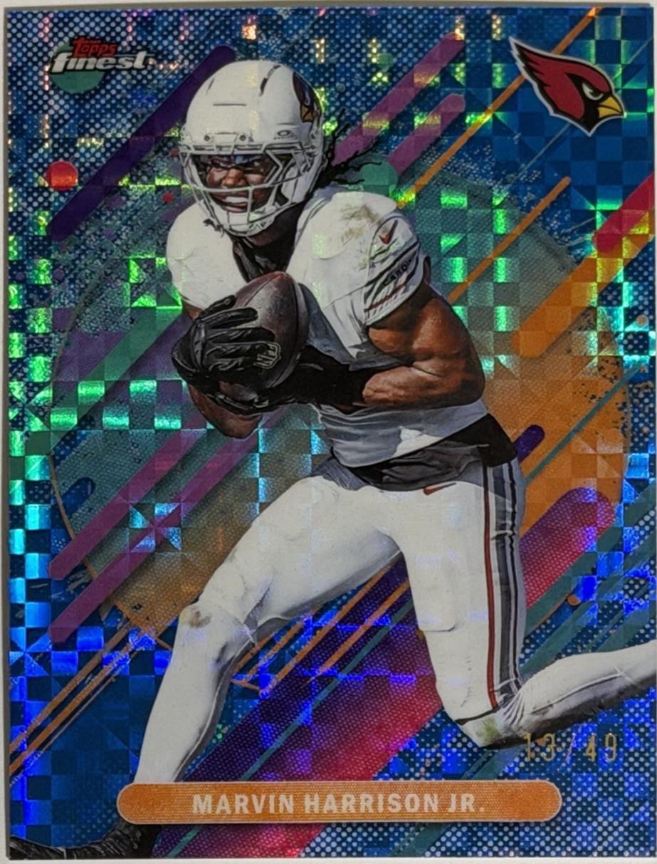 Marvin Harrison Jr. [Blue X-Fractor] #261