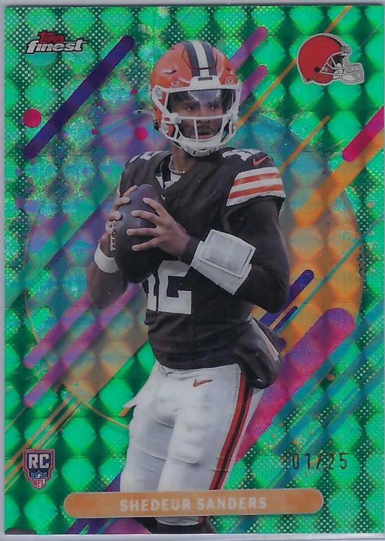 Shedeur Sanders [Green Refractor] #206