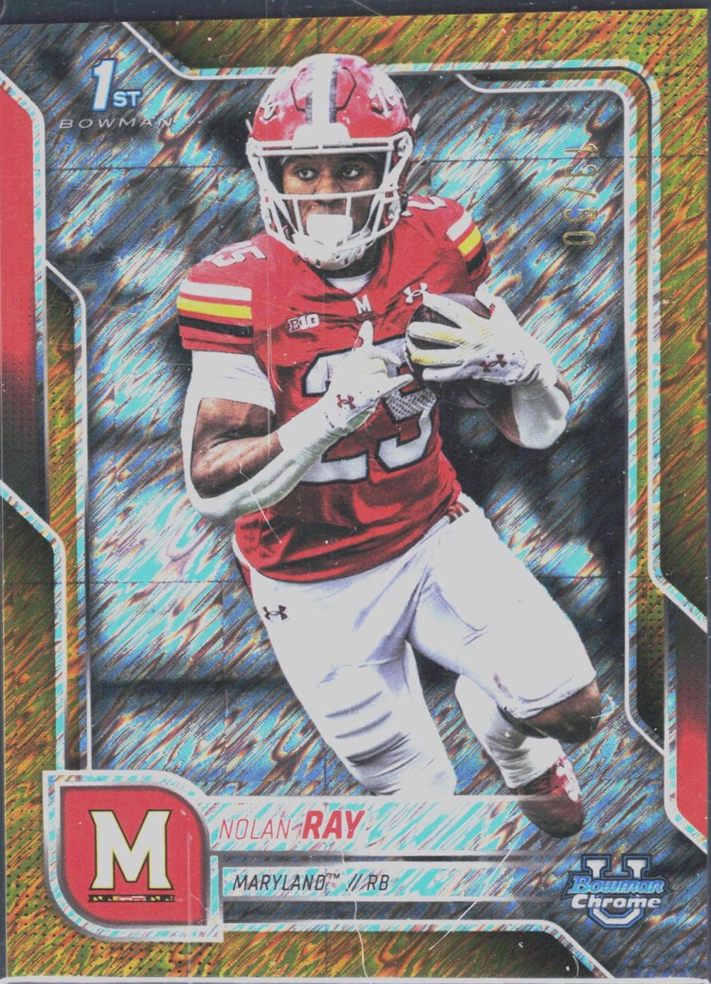 Nolan Ray [Gold Shimmer Refractor] #77