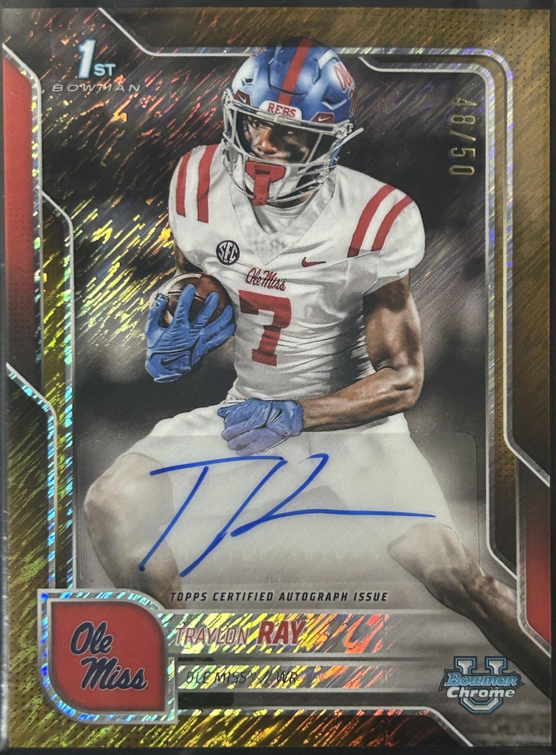 Traylon Ray [Gold Refractor] #BCA-TR