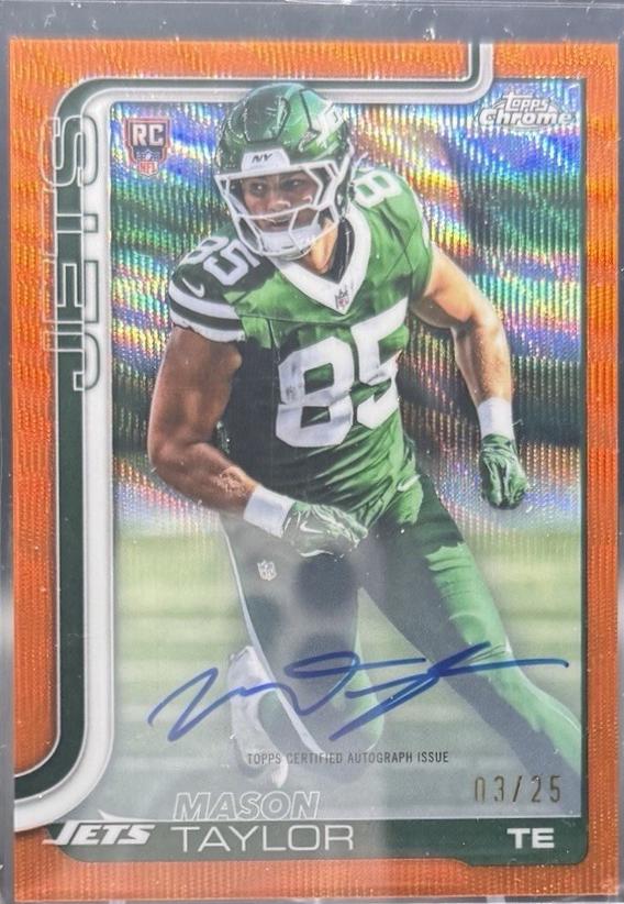 Mason Taylor [Orange Refractor] #RA-MT