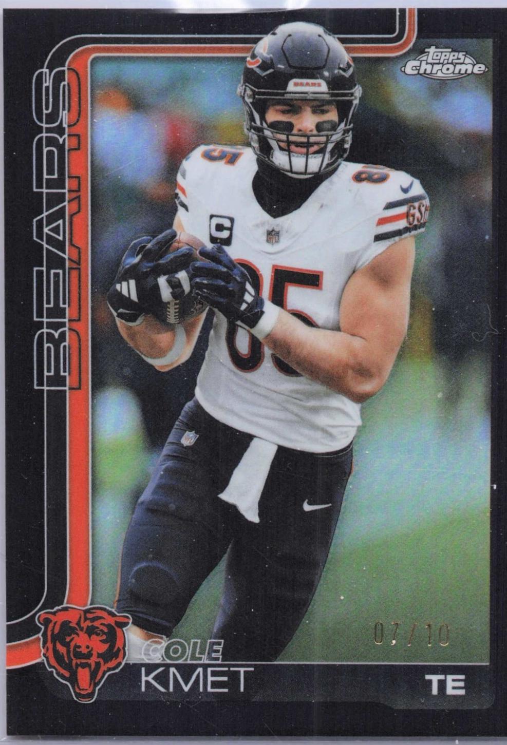 Cole Kmet [Black Refractor] #51