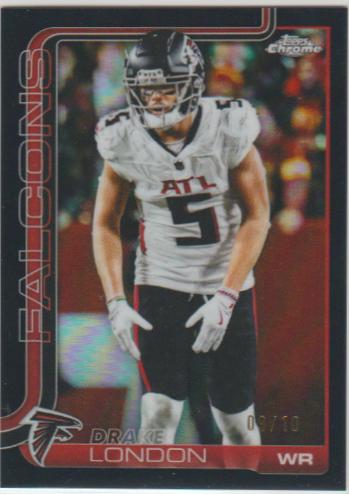 Drake London [Black Refractor] #12