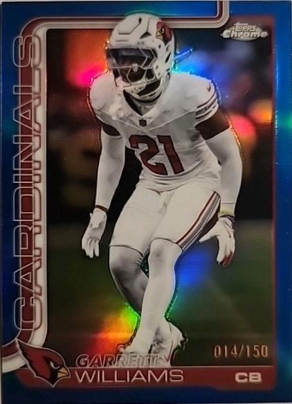 Garrett Williams [Blue Refractor] #6