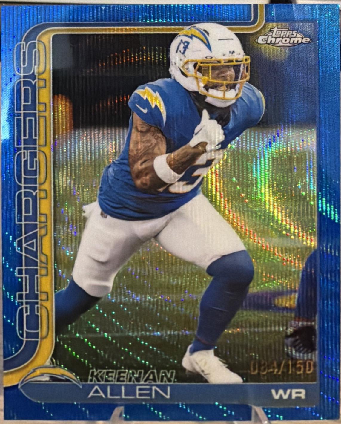 Keenan Allen [Blue Wave Refractor] #155