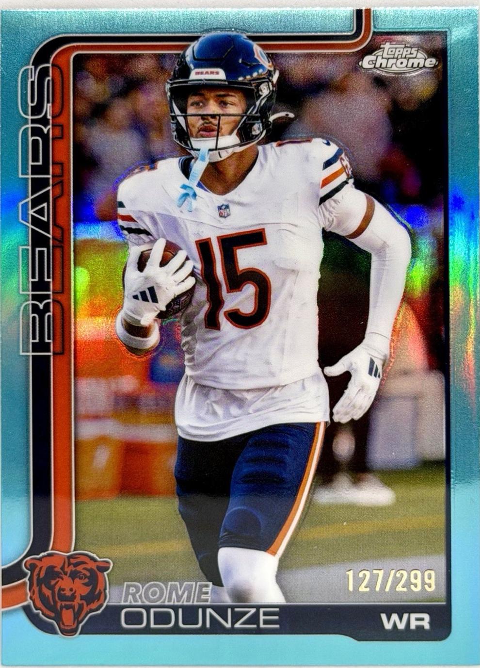 Rome Odunze [Teal Refractor] #49