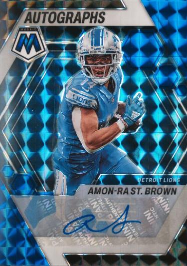 Amon-Ra St. Brown [Blue] #AH-ASB