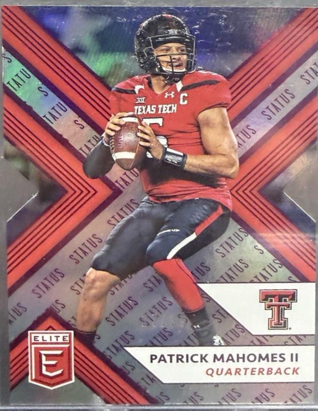 Patrick Mahomes II [Purple Status Die Cut] #79