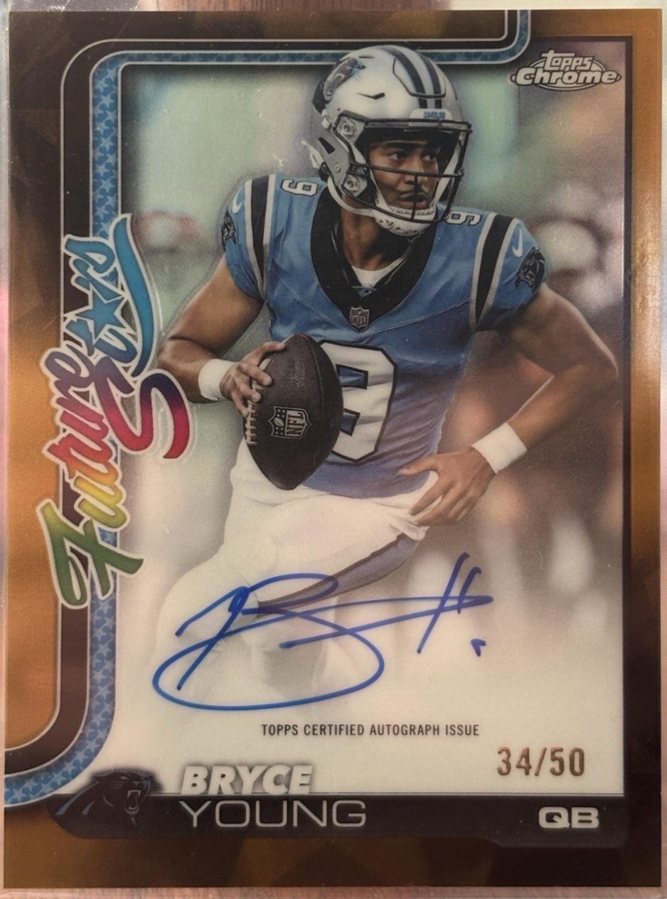 Bryce Young [Gold Refractor] #FSA-BY