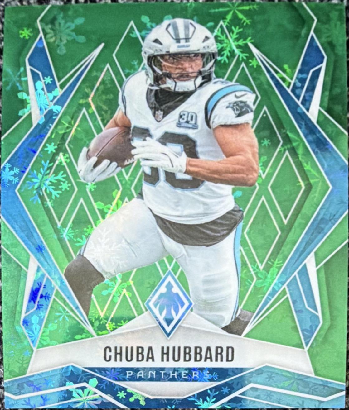 Chuba Hubbard [Green Winter] #75