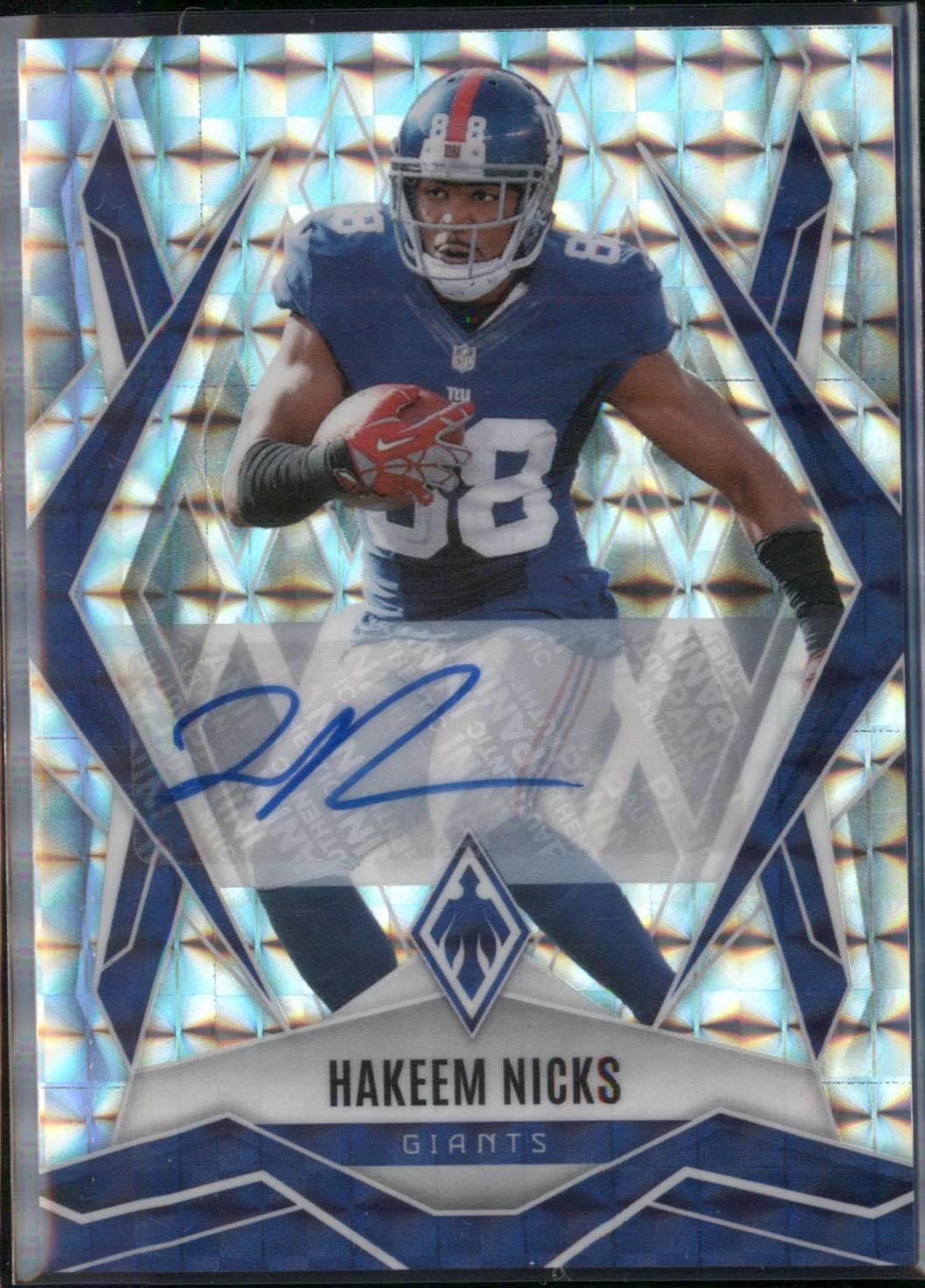 Hakeem Nicks [Pyramids Autograph] #86