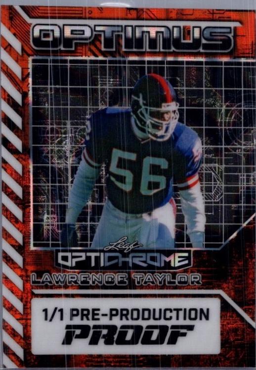 Lawrence Taylor [Prismatic Silver] #GB-27