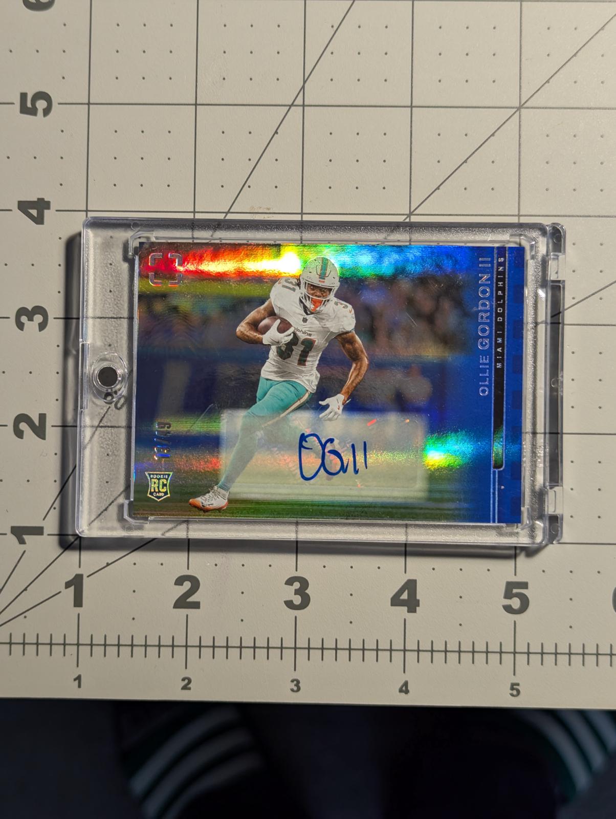 Ollie Gordon II [Green Rookie Autograph] #199