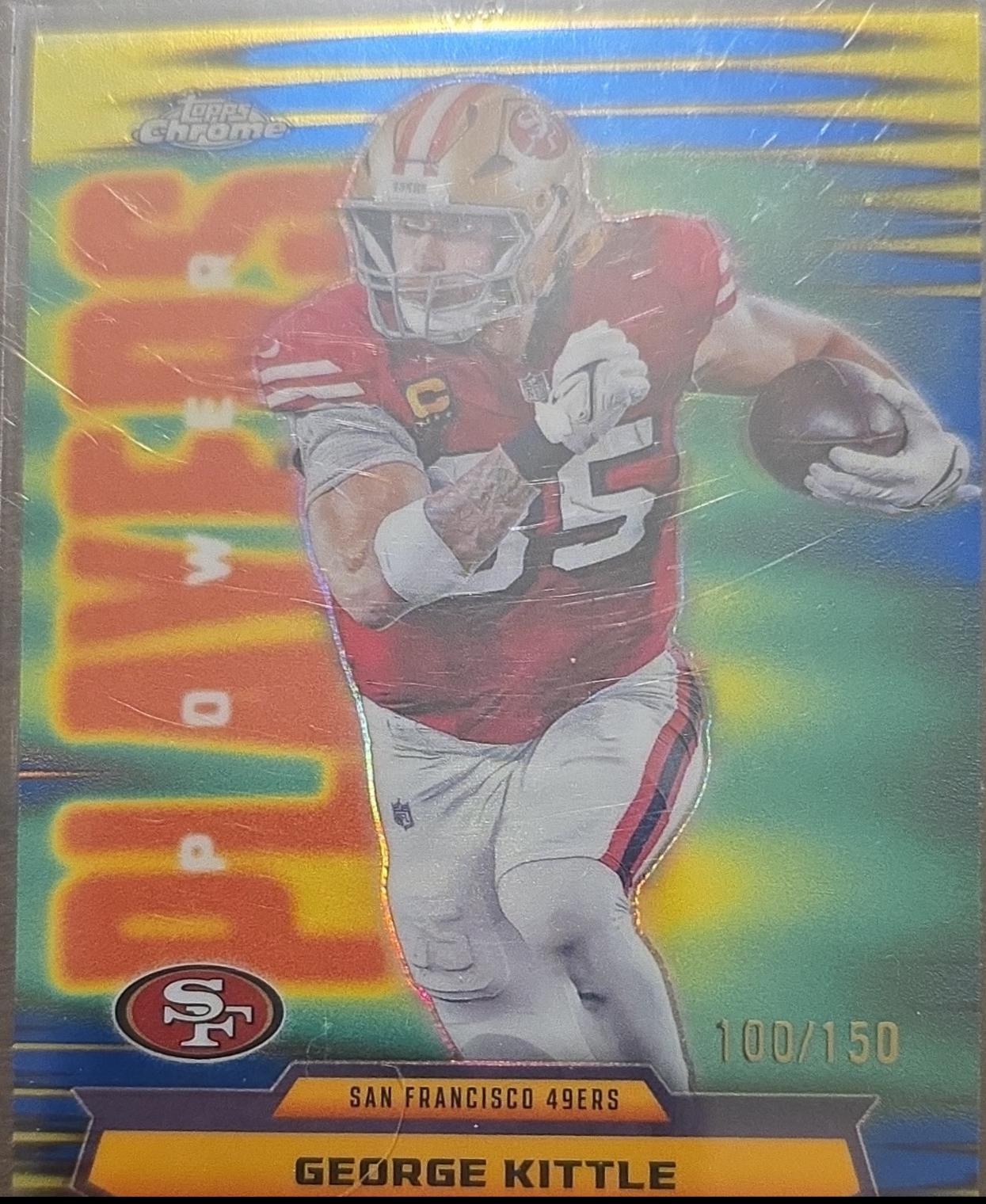 George Kittle [Blue Refractor] #PP-33