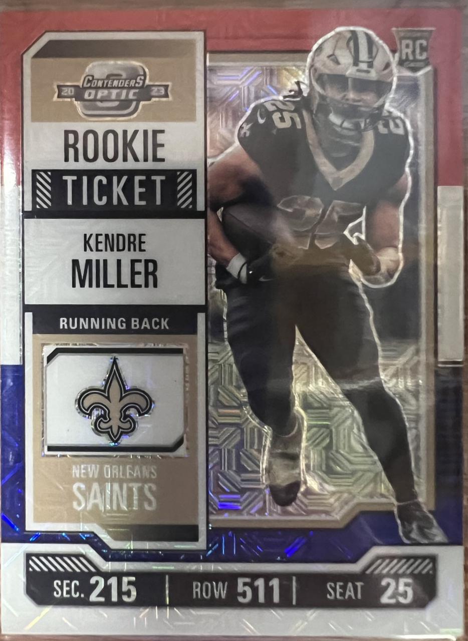 Kendre Miller [Red White Blue] #80