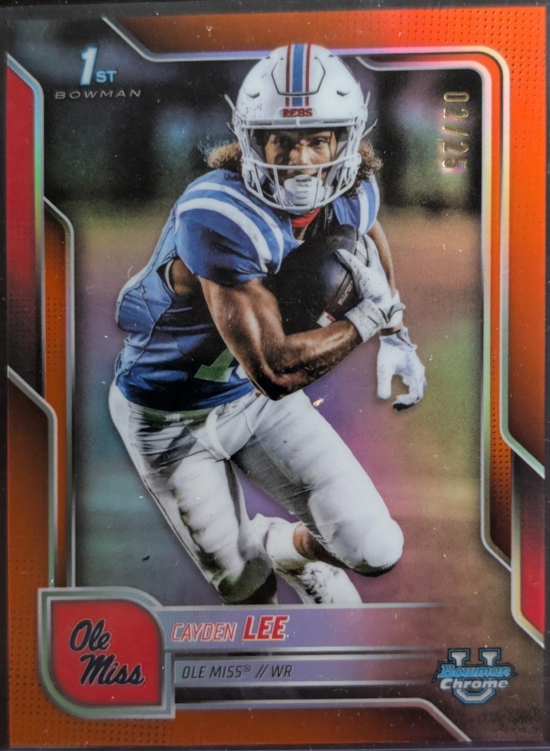 Cayden Lee [Orange Refractor] #50