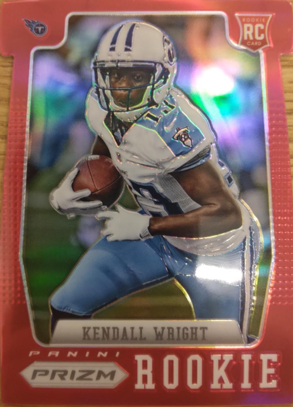 Kendall Wright [Red Die-Cut] #218