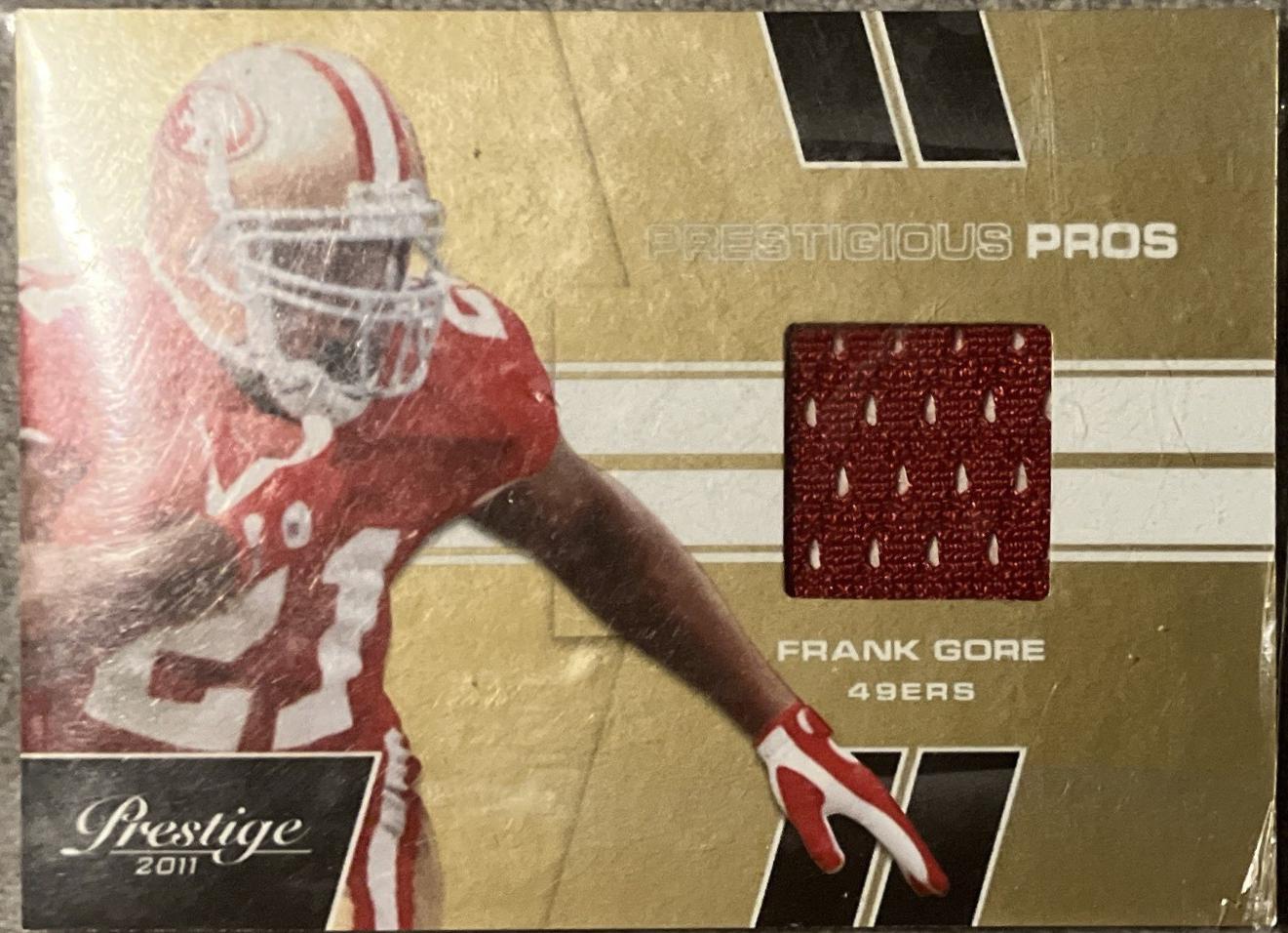 Frank Gore [Platinum Patch] #24
