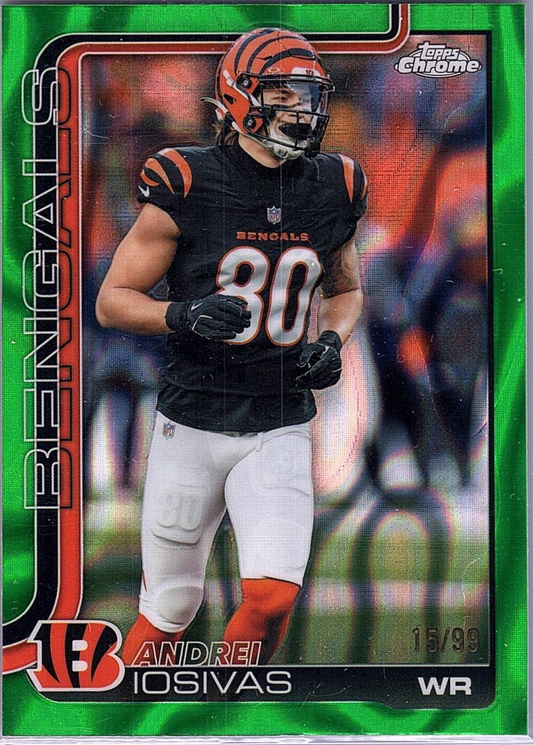Andrei Iosivas [Green Wave Refractor] #60