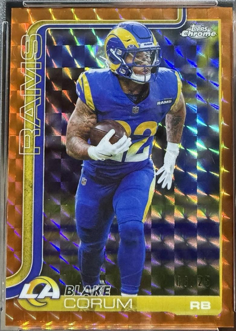 Blake Corum [Orange Geometric Refractor] #171