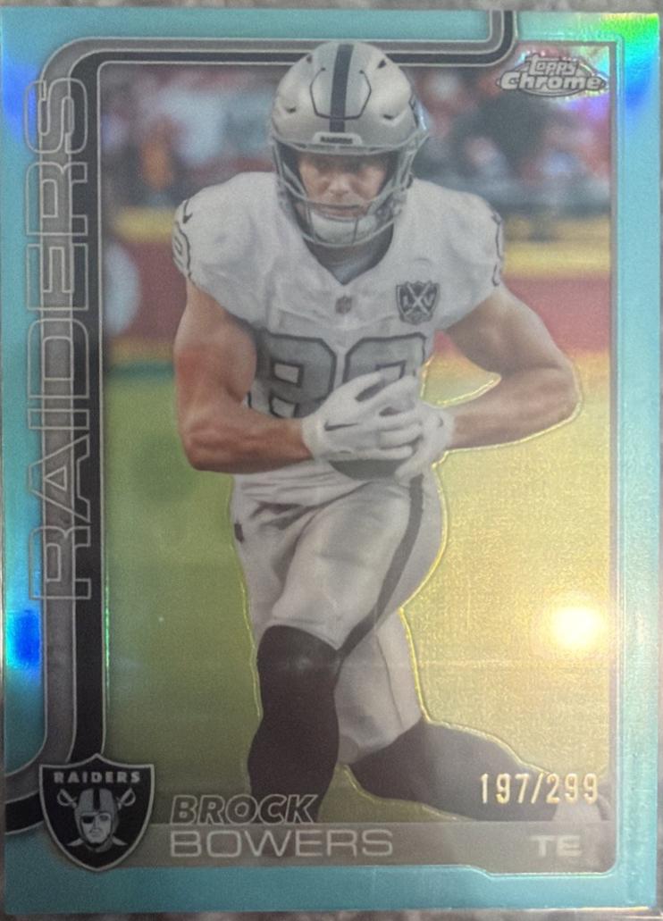 Brock Bowers [Teal Refractor] #178