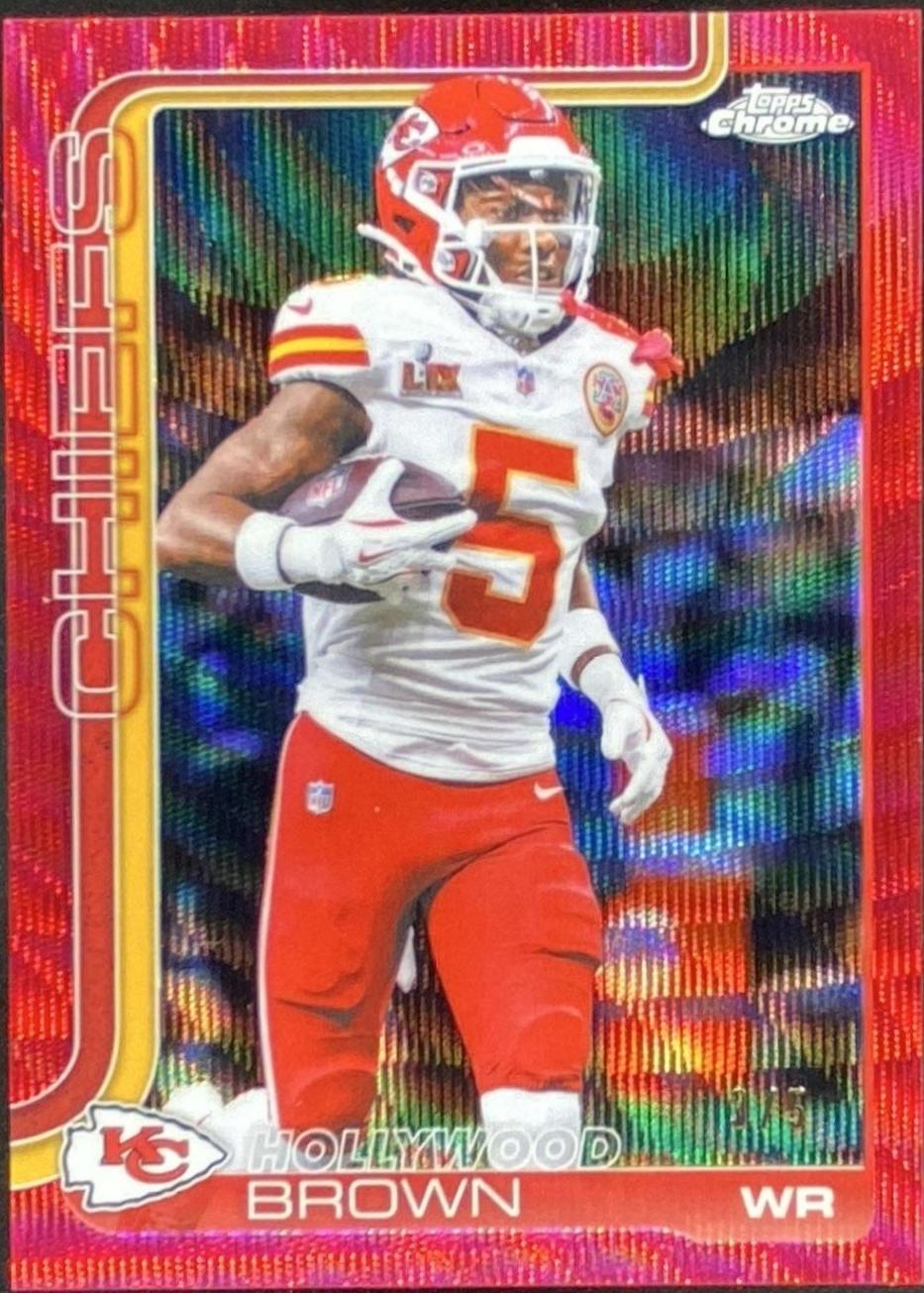 Hollywood Brown [Red Wave Refractor] #146