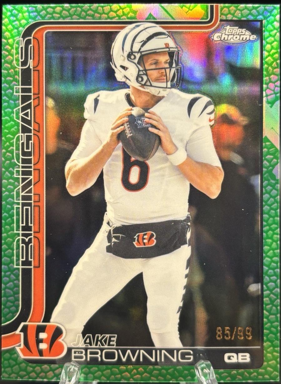 Jake Browning [Leather Green] #63