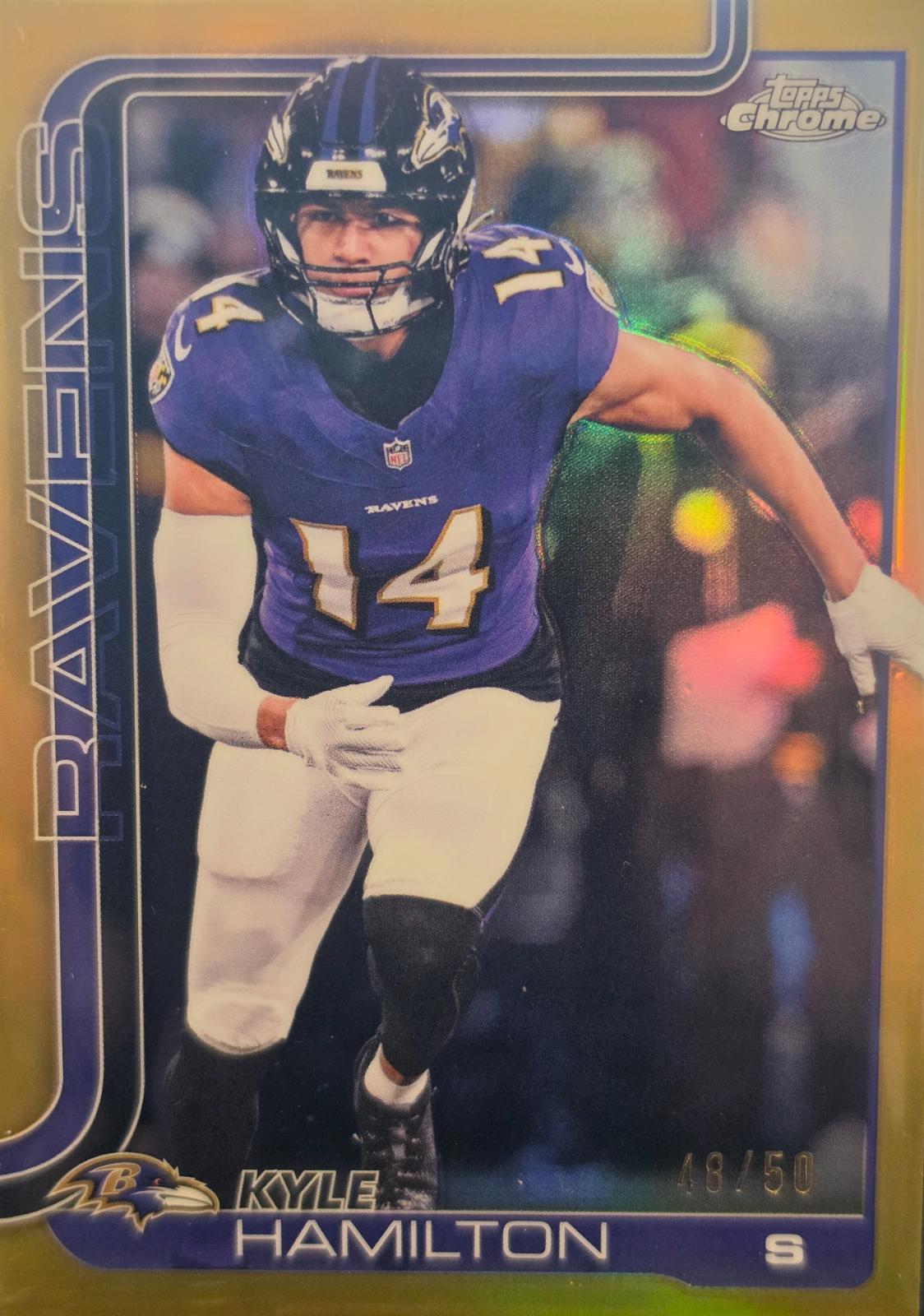 Kyle Hamilton [Gold Refractor] #29