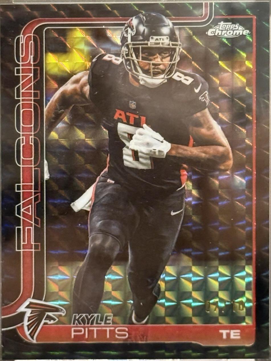 Kyle Pitts [Black Geometric Refractor] #14