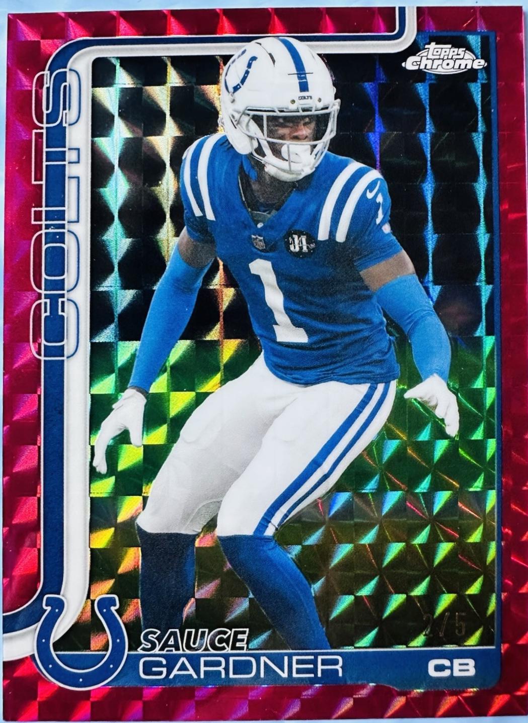 Sauce Gardner [Red Refractor] #242