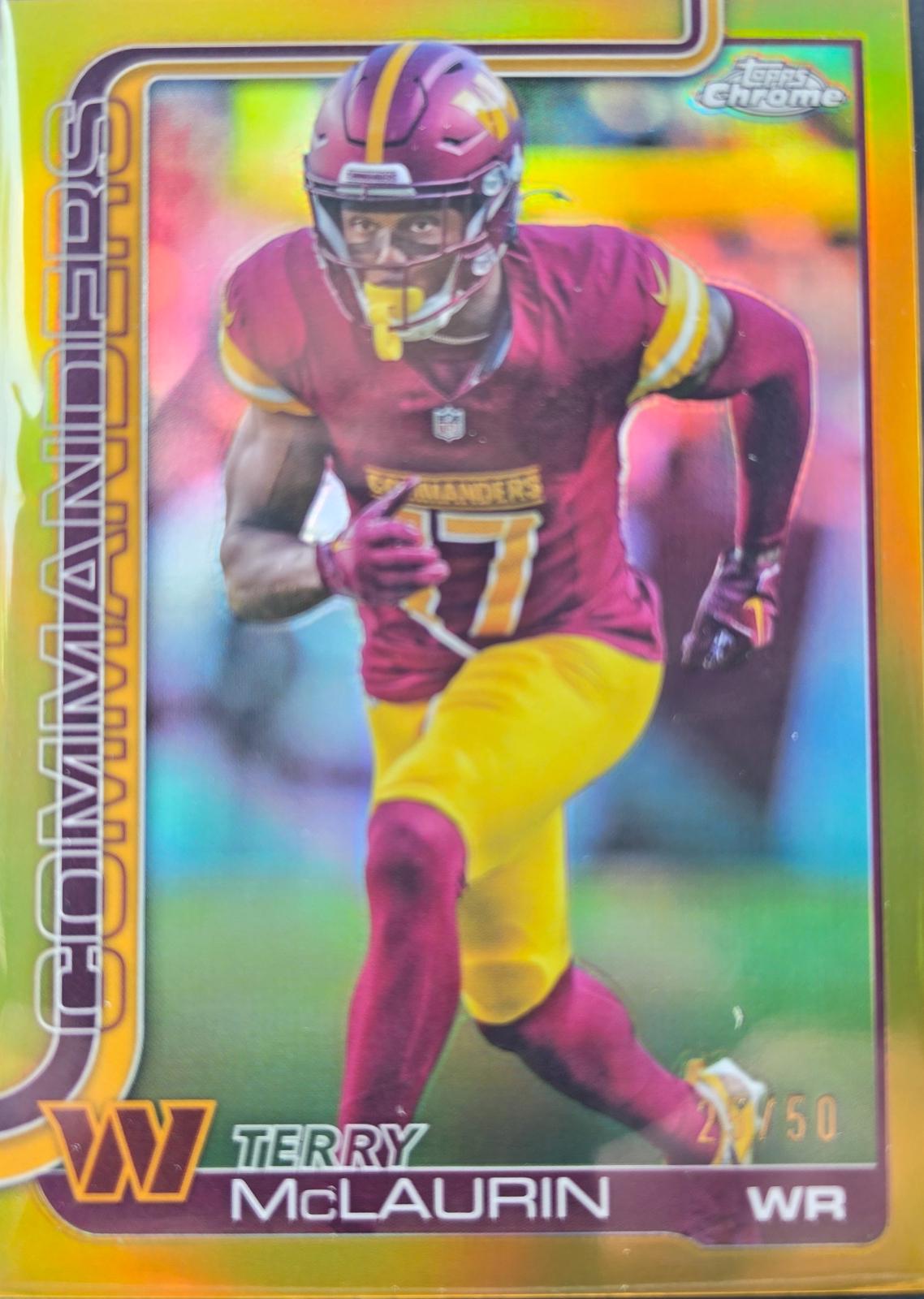 Terry McLaurin [Gold Refractor] #208