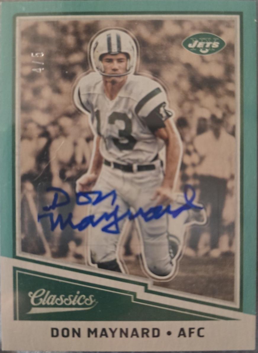 Don Maynard [Autograph Blue] #166