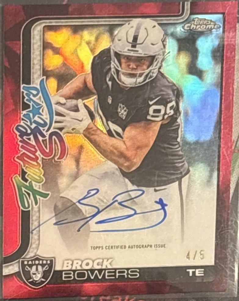 Brock Bowers [Red Refractor] #FSA-BB
