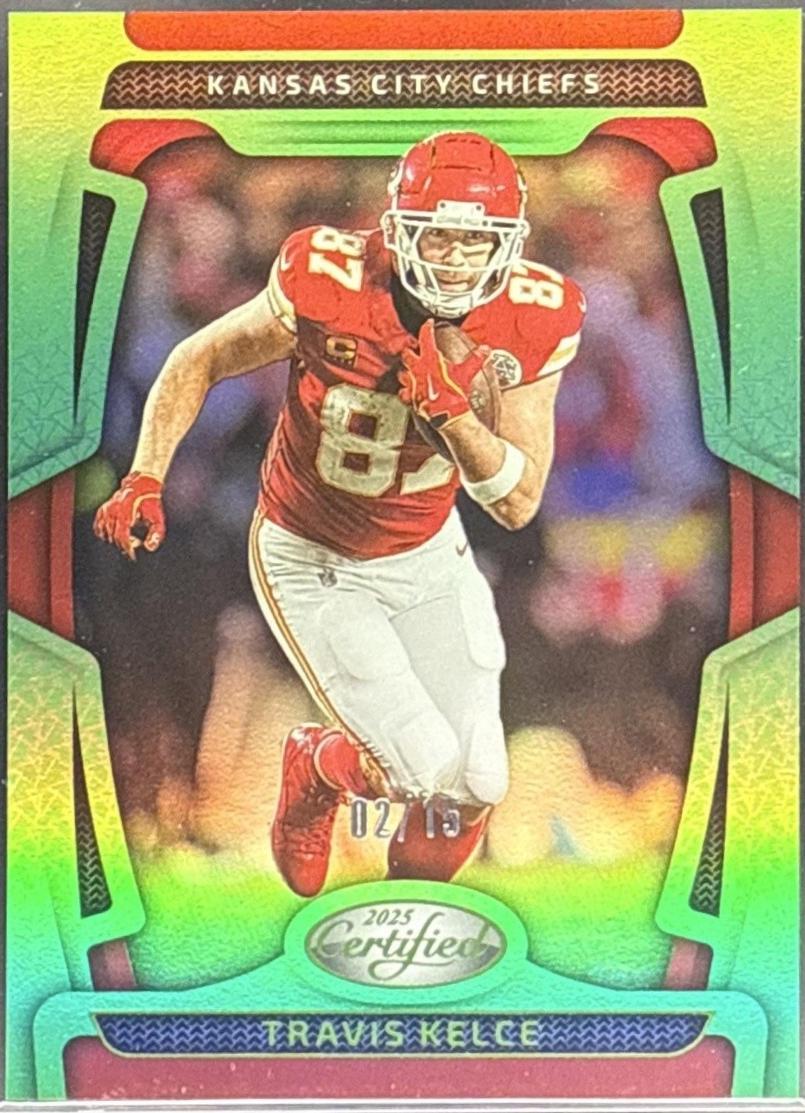Travis Kelce [Lime Green Mirror] #48