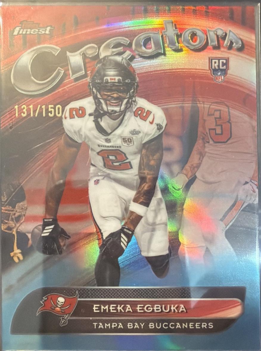 Emeka Egbuka [Sky Blue Refractor] #CR-28