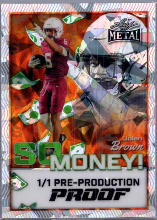 Jalen Brown [Prismatic Galaxy] #SM-JB1
